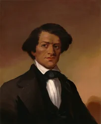 Frederick Douglass (1818-1895), ok. 1845 (olej na płótnie)