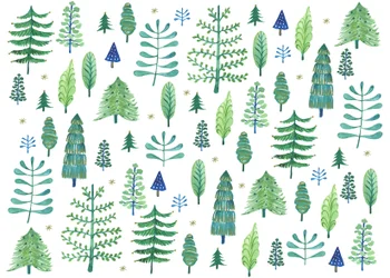 Zaczarowany las, 2017 (akwarela)