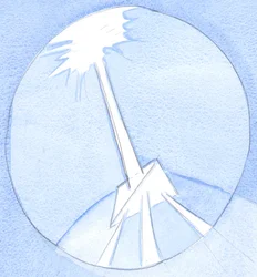 Chrystus, prawda, świeci ku każdej duszy, 2002 (w/c na papierze)
