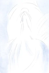 Pokazał mi przebłysk wspaniałości i chwały Jego drogiej Matki Najświętszej, 2000 (w/c na papierze)