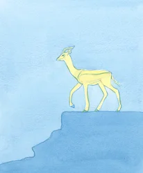 W Swojej łasce i pięknie Bóg jest jak skaczące stworzenie z równin, jak gazela: wspaniały w spojrzeniu, pełen wdzięku w każdym akcie i ruchu, szybki w odpowiedzi na najmniejszy płacz lub niepokój, a jednak