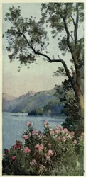 Lago di Como, ilustracja z „Włoskich jezior” Richarda Bagot