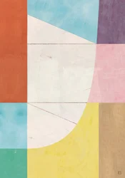 Delikatna abstrakcja geometryczna