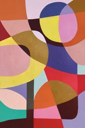 Żywe geometryczne kształty