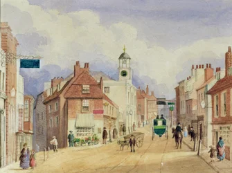 Croydon High Street, ok. 1850-55