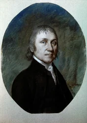 Portret Josepha Priesleya, ok. 1797 (pastel na papierze)