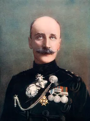Generał dywizji Francis Howard, dowodzący 8. Brygadą, południowoafrykańskie siły polowe, 1902.