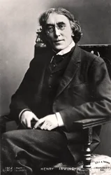 Harry Brodribb Irving 1870-1919, angielski aktor, 1905.