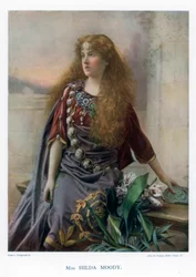 Hilda Moody, brytyjska aktorka, 1901.