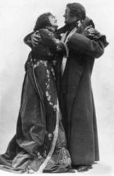 Julia Neilson i Fred Terry w The Scarlet Pimpernel, c1905.