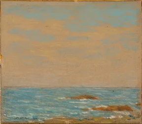 Pejzaż morski, 1909.