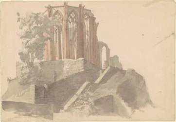 Ruiny katedry, Bacharach