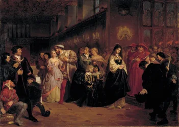 Zaloty Anny Boleyn, 1846.