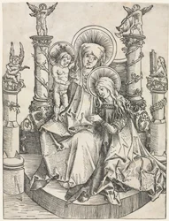 Św. Anna Dziewica i Dzieciątko Jezus