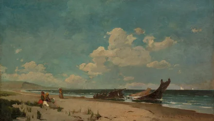 Plaża Nantasket, 1876.