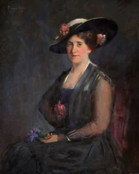 Portret pani Olgi Myers, 1915.