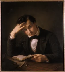 Młody student, 1858