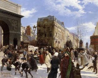 Grands Boulevards, Porte St. Martin, Paryż