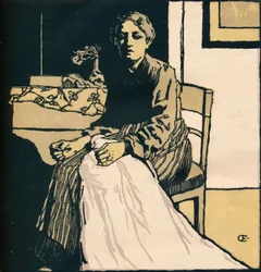 Krawcowa, ok. 1900
