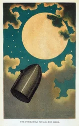 Ilustracja do książki Juliusza Verne