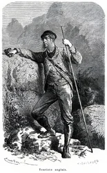 Portret angielskiego turysty autorstwa Émile