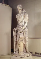 Elokwencja, wzór pomnika generała Carlosa Marii de Alvear (1788-1852) (tynk)