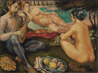 Dwór miłości, 1890