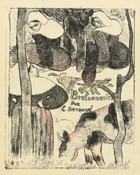 Les Bretonnieres, przednia okładka serii, 1888-89