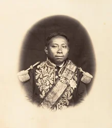 H. M. Norodon, król Kambodży, 1866.