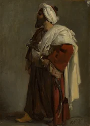 Arabski Wojownik, ca. 1817-22.