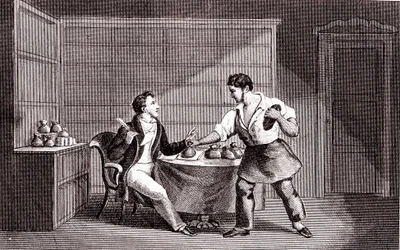 Szewc i finansista, Fable de La Fontaine