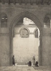 Meczet DAhmed-Ibn-Toulon, ryty przez Philippe Benoist (1813-1905) 1877