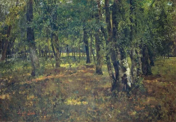 Drewno, autor Emilio Borsa (1857-1931)