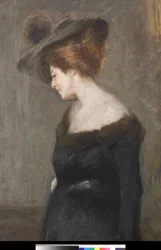 Portret damy, 1903 (detal 3496727)