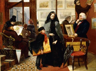 Szkic do „Bez imion i przyjaciół”, ok. 1857