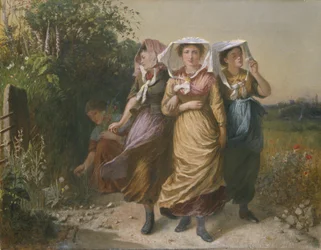 The Bal Maidens (olej na płótnie)