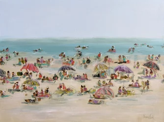 Pełen wrażeń dzień na plaży