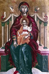 Ikona Matki Boskiej z Dzieciątkiem, 1664