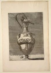 Ewer z płaskorzeźbą