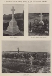 Miejsce spoczynku bohaterów, sceny na cmentarzu w Bloemfontein