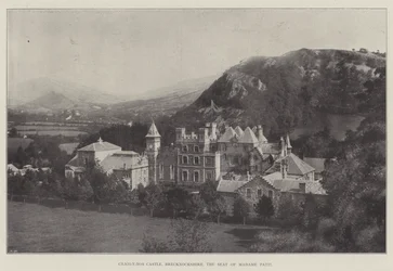 Zamek Craig-y-Nos, Brecknockshire, siedziba Madame Patti