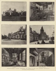 Zamek Friedrichshof, Cronberg, dom zmarłej cesarzowej Fryderyka