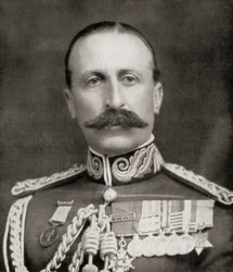 Generał porucznik Sir Edwin Alfred Hervey Alderson, z The Illustrated War News, 1915