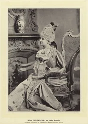 Panna Fortescue, jako Lady Teazle
