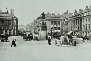Regent Street, Westminster LB: Waterloo Place z widokiem na Regent Street, 1896