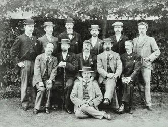 Rosendale Road School: grupy nauczycieli, 1897