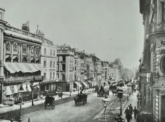 Saint Jamess Street, Westminster LB: patrząc na południe, 1896