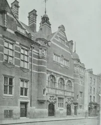 Łaźnie publiczne Shoreditch: zewnętrzne, 1898
