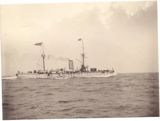 „Chih Yuan” na morzu, ok. 1886 r.