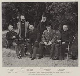 Kryzys w Konstantynopolu, ambasadorowie wielkich mocarstw